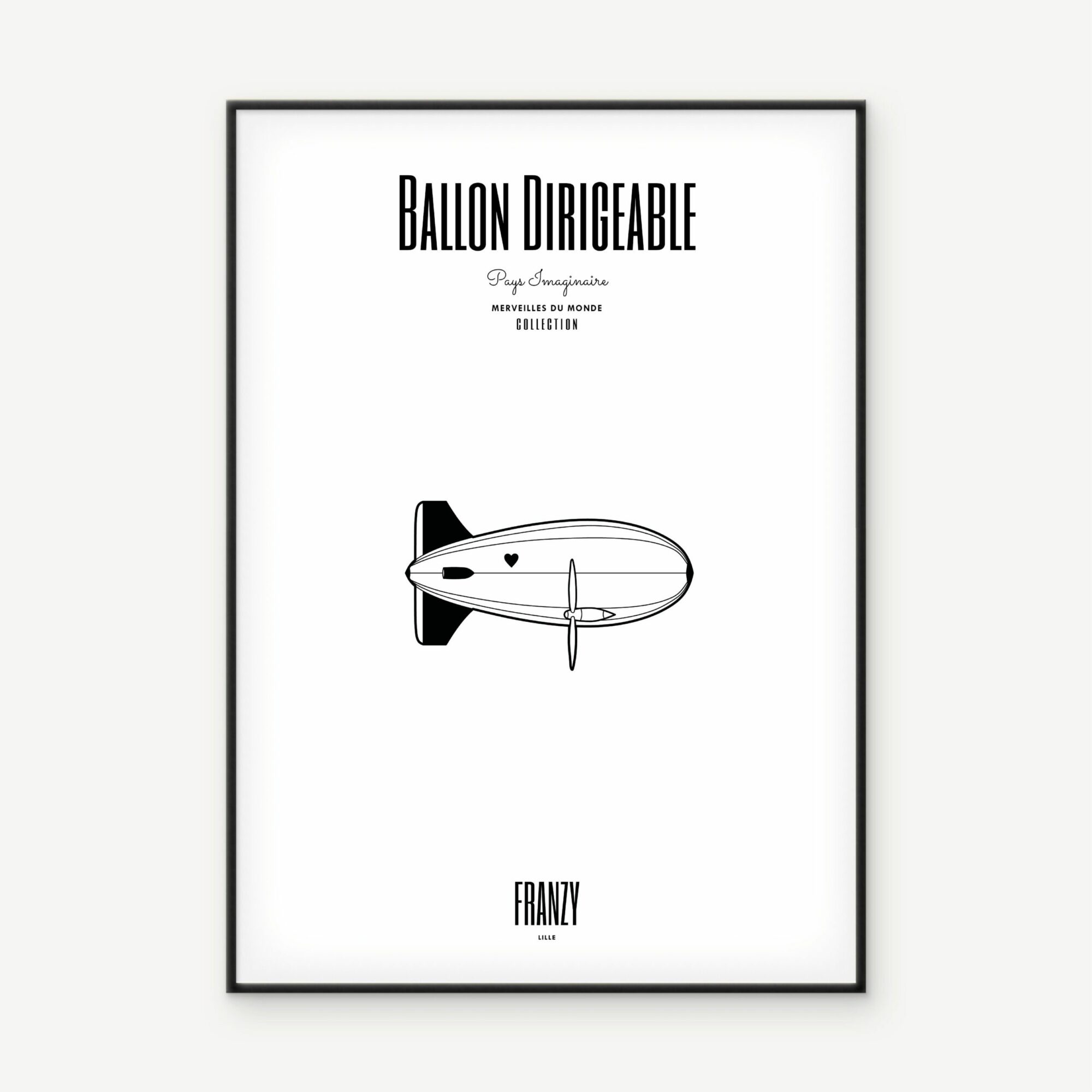 Illustration - Ballon Dirigeable