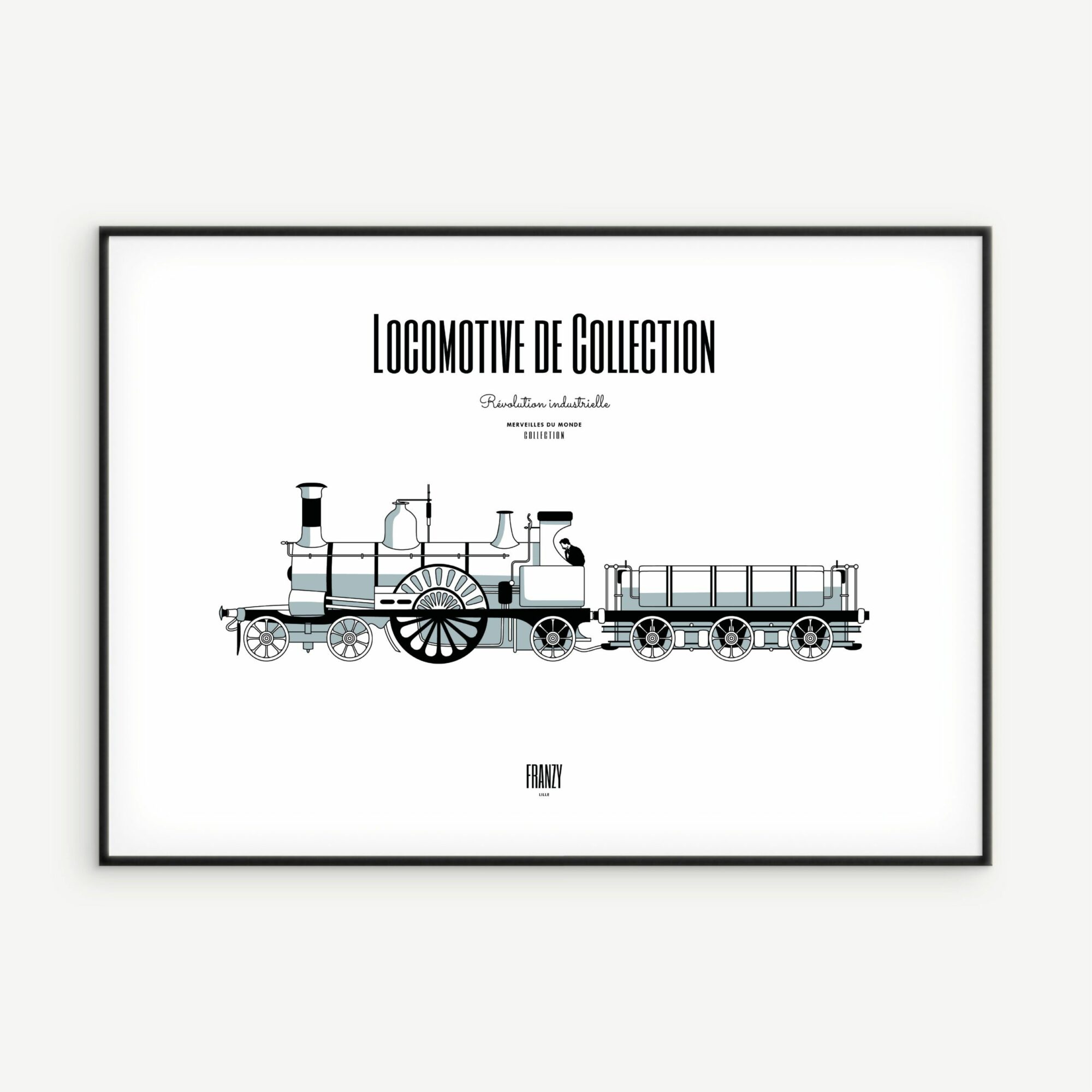 Illustration - Locomotive