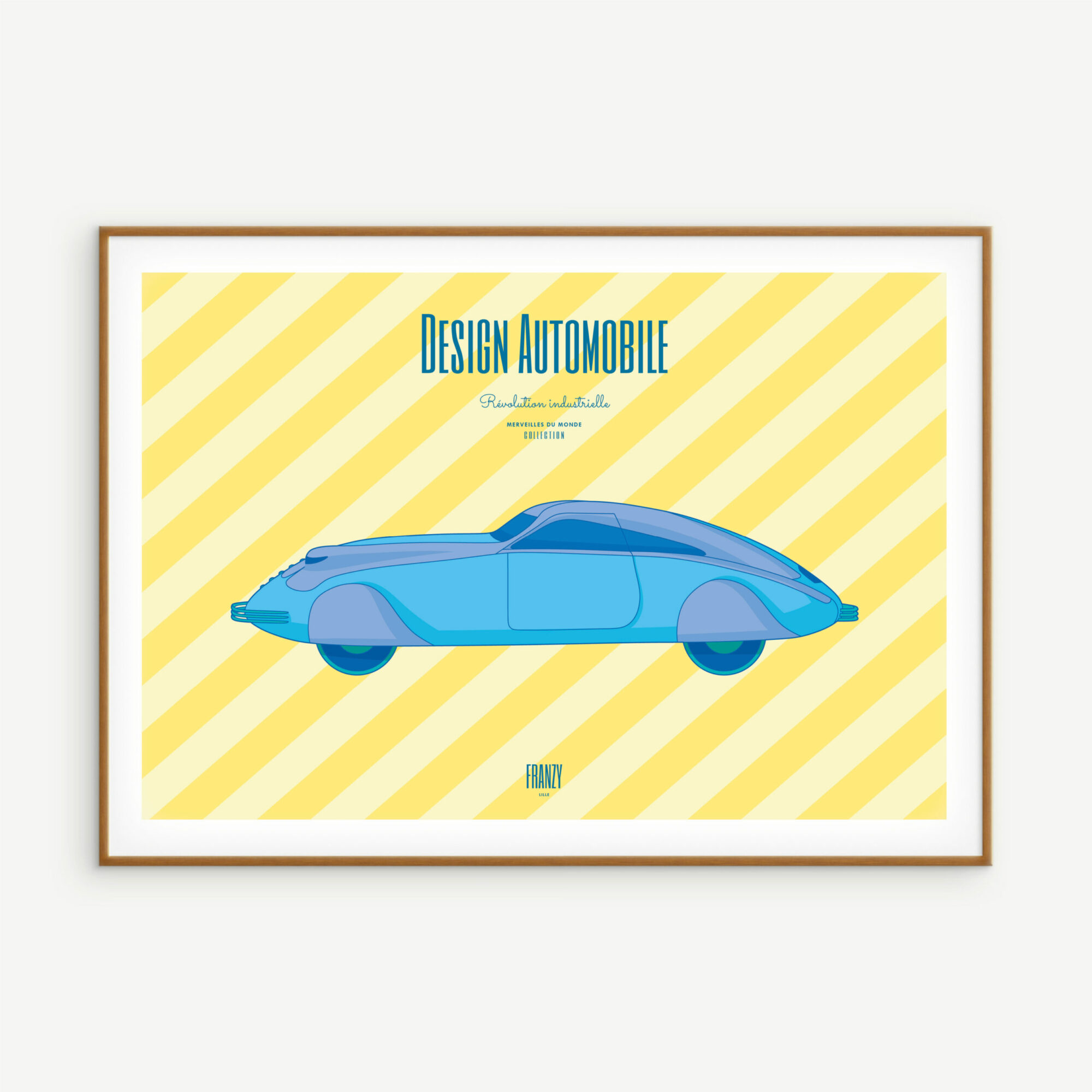 Illustration Color - Design Automobile