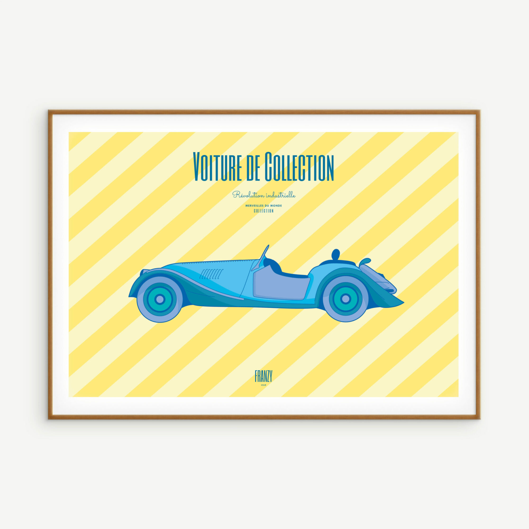 Illustration Color - Voiture de Collection