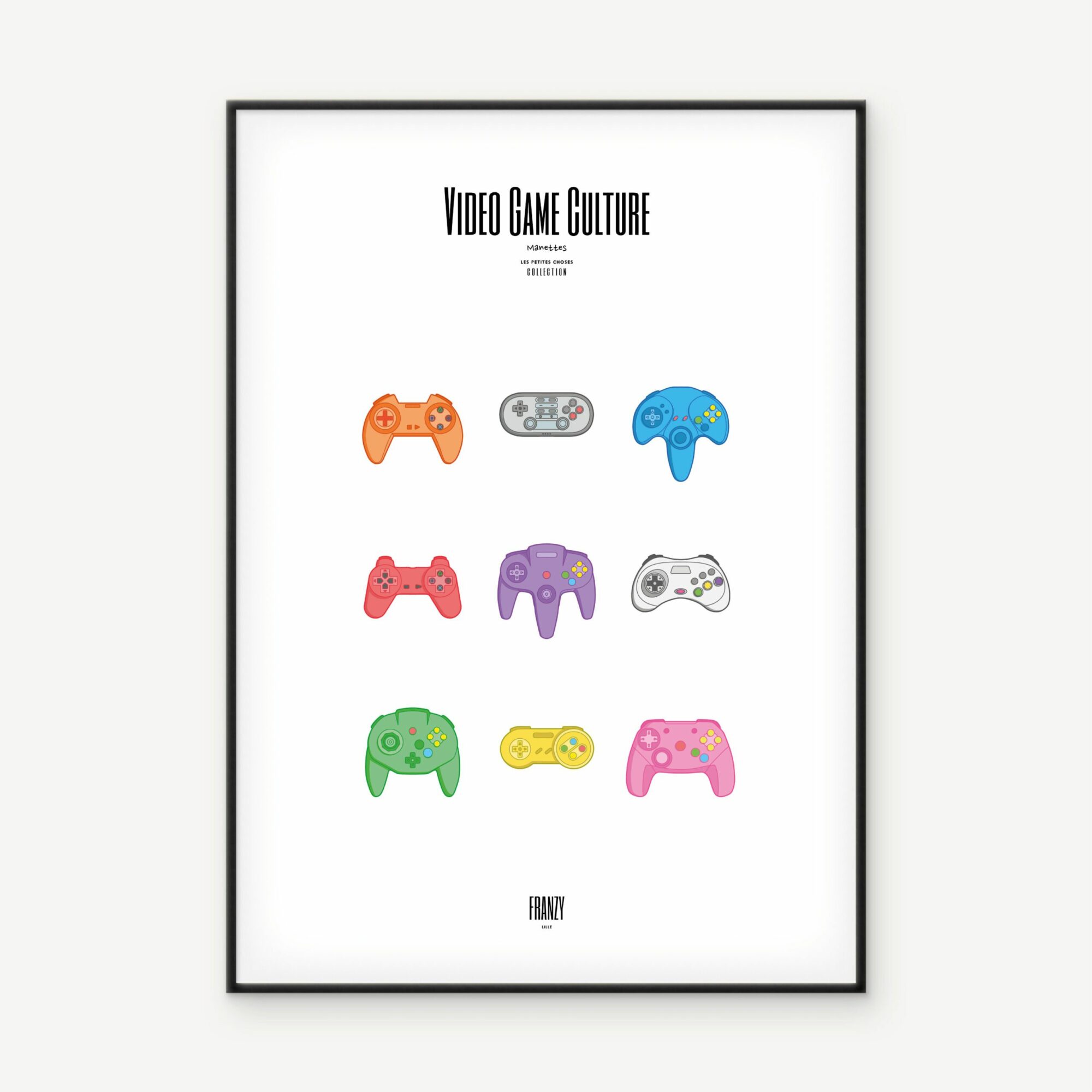 Illustration Color - Video Game Culture